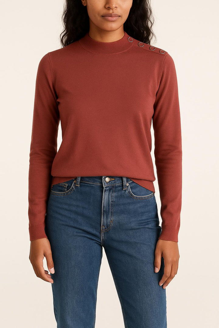 Pull Rose - Taille S/36 de la marque Sézane | PARAD25485 - Vendu par Paradigme - Image 1