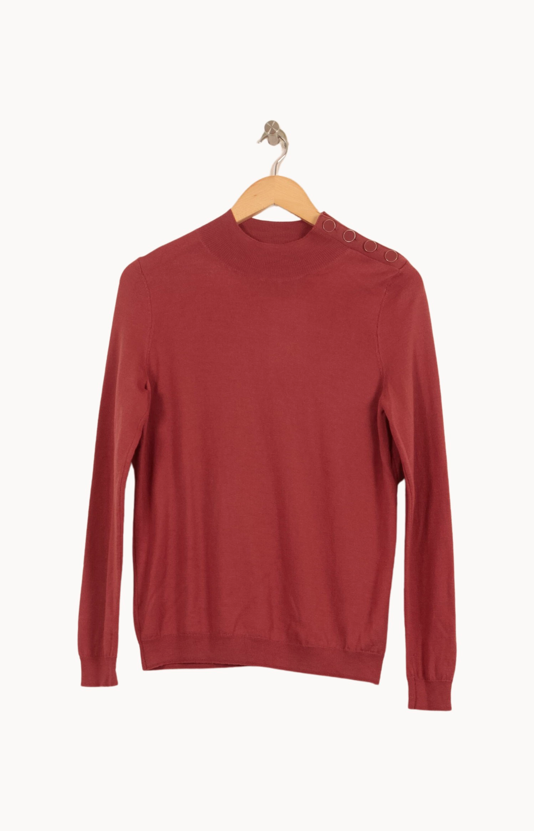 Pull Rose - Taille S/36 de la marque Sézane | PARAD25485 - Vendu par Paradigme - Image 2