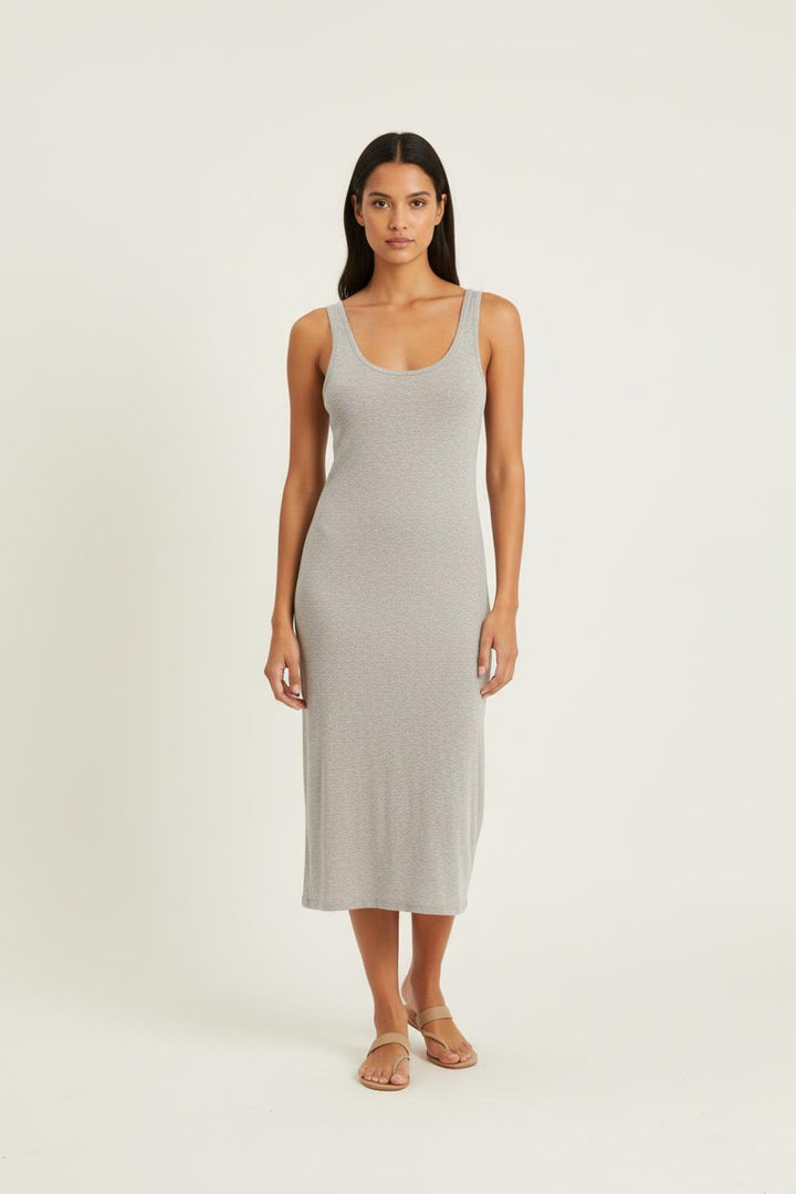 Robe débardeur grise - Taille S/36