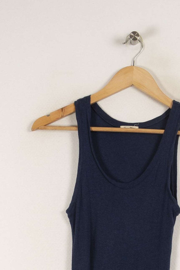 Robe débardeur bleu foncé - Taille S/36 de la marque American Vintage | PARAD25572 - Vendu par Paradigme - Image 2