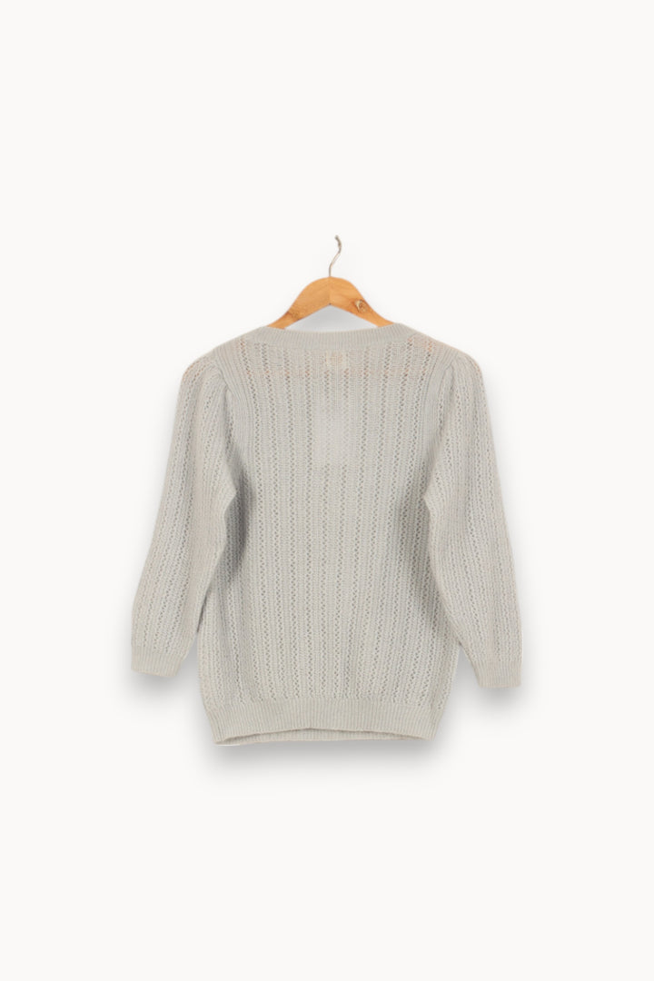 Pull Bleu - Taille XS/34 de la marque Des petits hauts | PARAD25598 - Vendu par Paradigme - Image 4