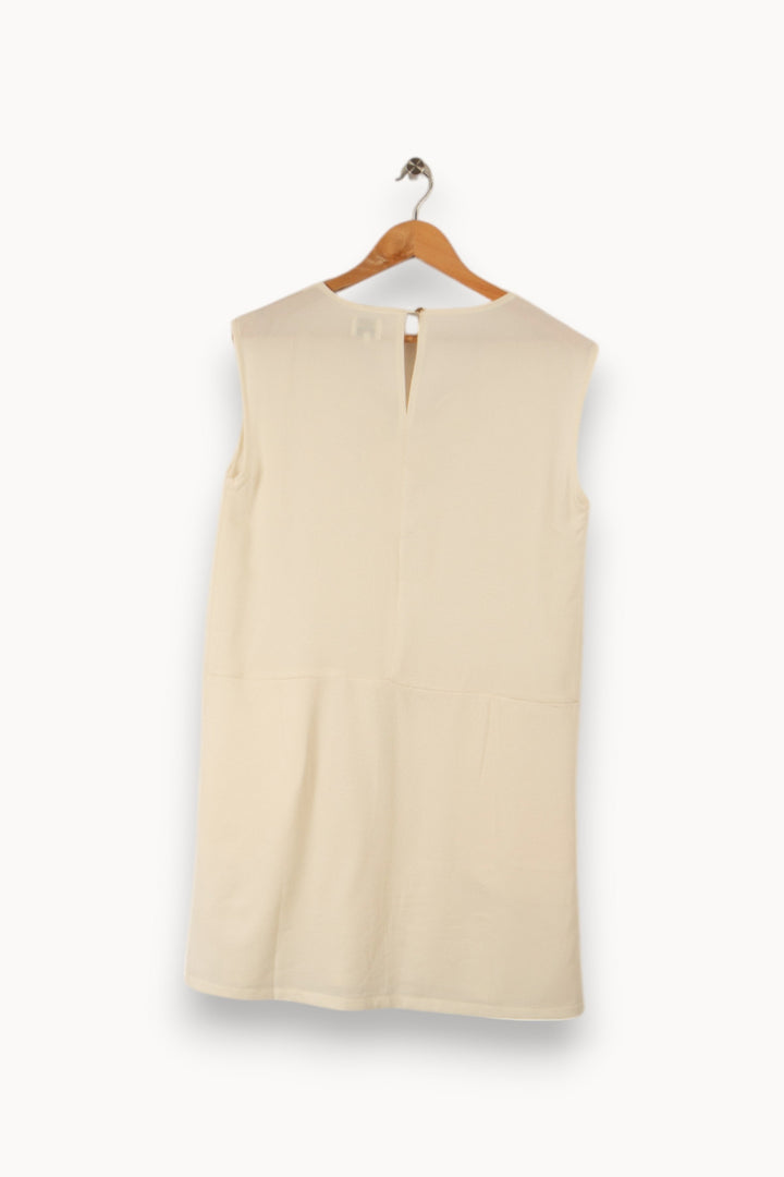 Robe beige avec détails - Taille L/40