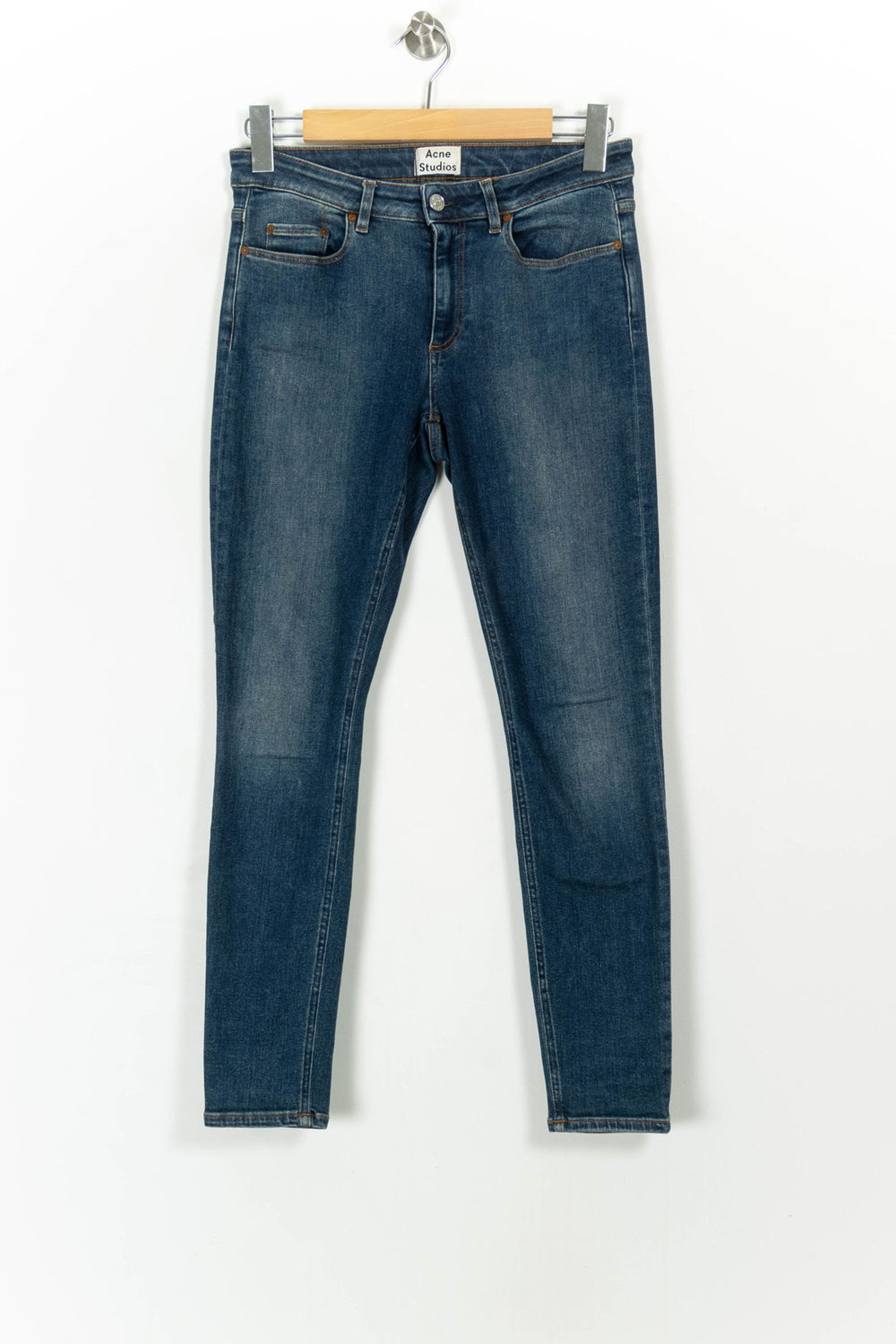 Jean Slim Bleu - Taille M/38 de la marque Acne Studios | PARAD25681 - Vendu par Paradigme - Image 2