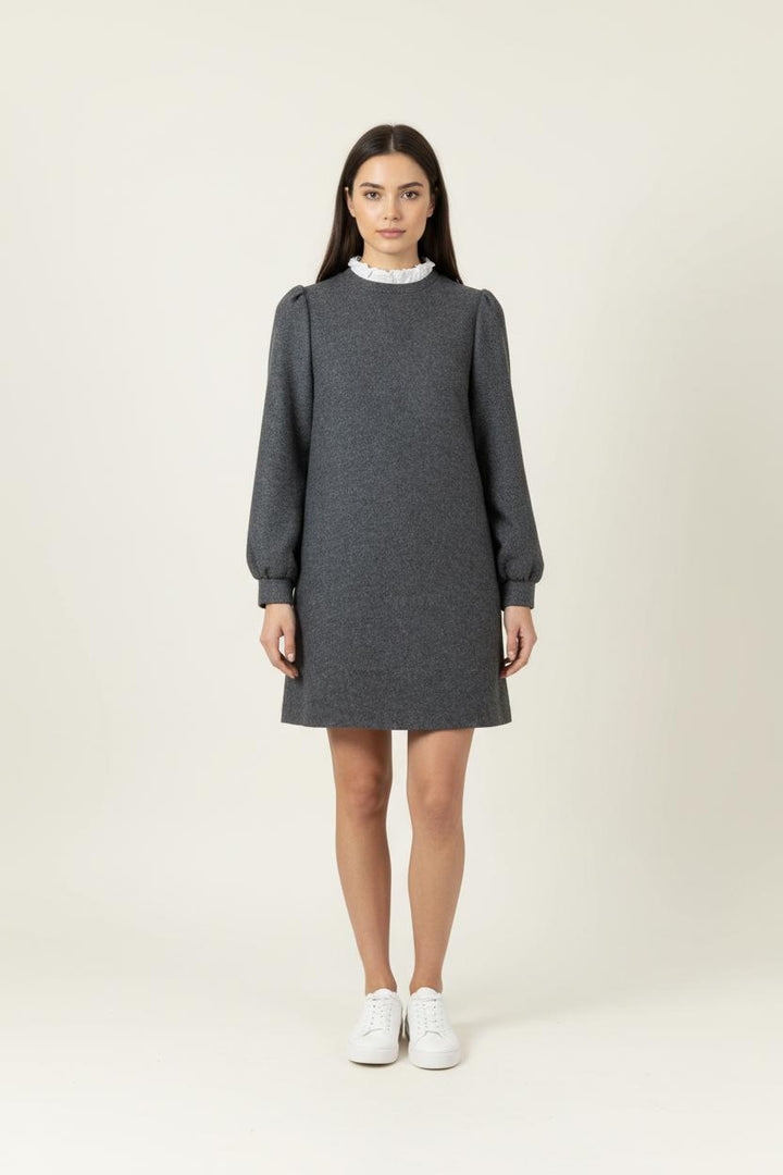 Robe Courte Grise - Taille L/40 de la marque Sézane | PARAD25682 - Vendu par Paradigme - Image 1