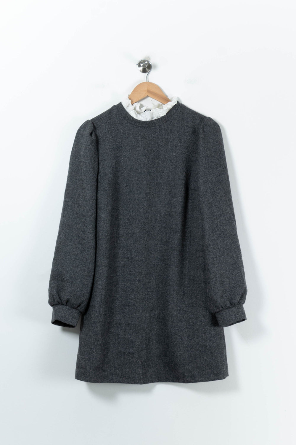 Robe Courte Grise - Taille L/40 de la marque Sézane | PARAD25682 - Vendu par Paradigme - Image 2