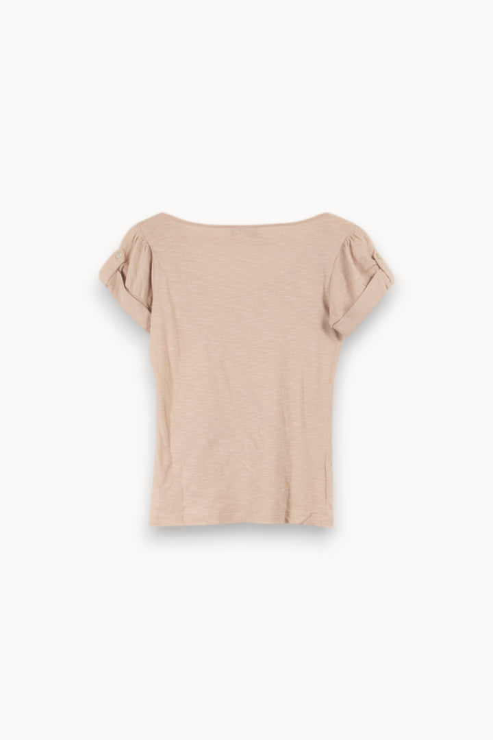 T-shirt beige - Taille M/38
