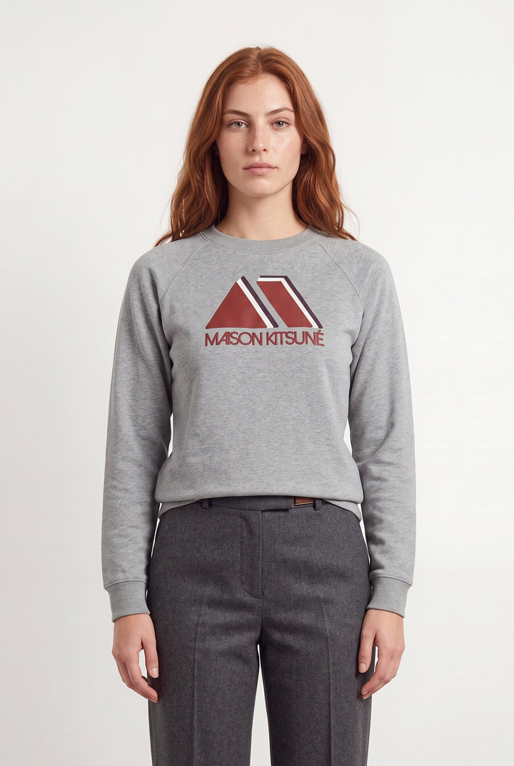 Sweat Gris - Taille M/38 de la marque Maison Kitsuné | PARAD25710 - Vendu par Paradigme - Image 1
