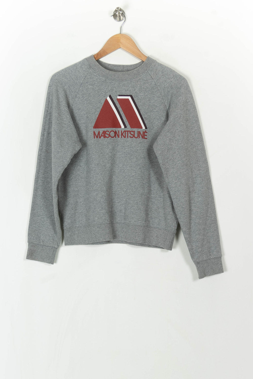 Sweat Gris - Taille M/38 de la marque Maison Kitsuné | PARAD25710 - Vendu par Paradigme - Image 2