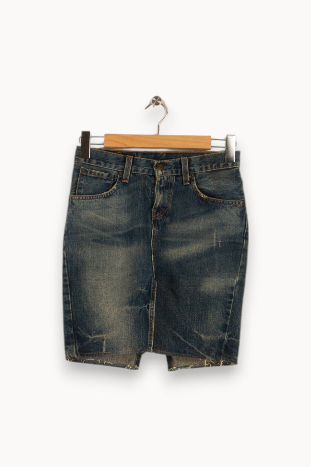 Jupe en jean bleu - Taille XS/34