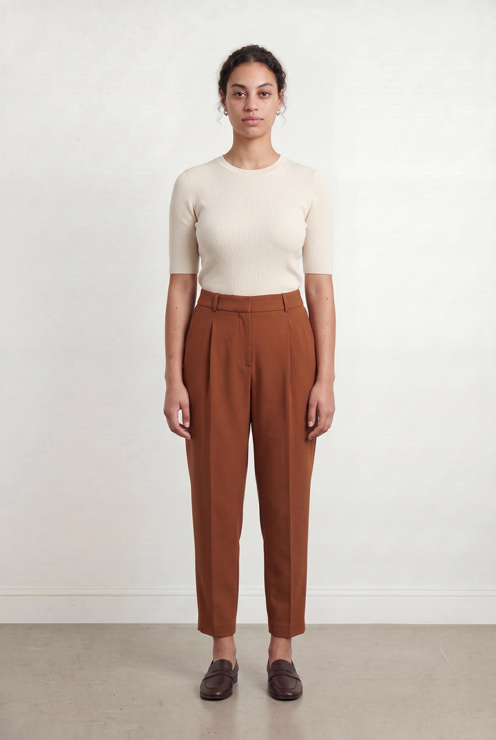Pantalon Marron - Taille XL/42 de la marque ZAPA | PARAD25781 - Vendu par Paradigme - Image 1