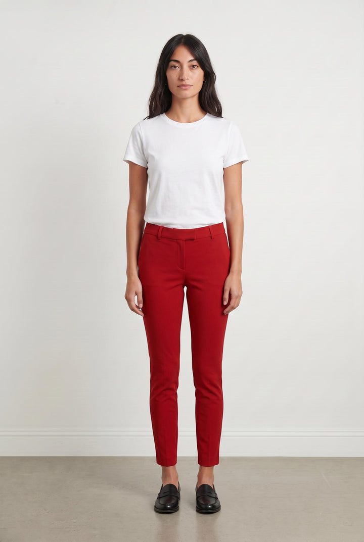 Pantalon Rouge - Taille M/38 de la marque Max Mara | PARAD25793 - Vendu par Paradigme - Image 1