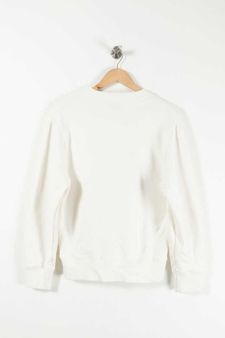 Sweat-shirt Blanc et Rouge - Taille L/40 de la marque Maison Kitsuné | PARAD25796 - Vendu par Paradigme - Image 4