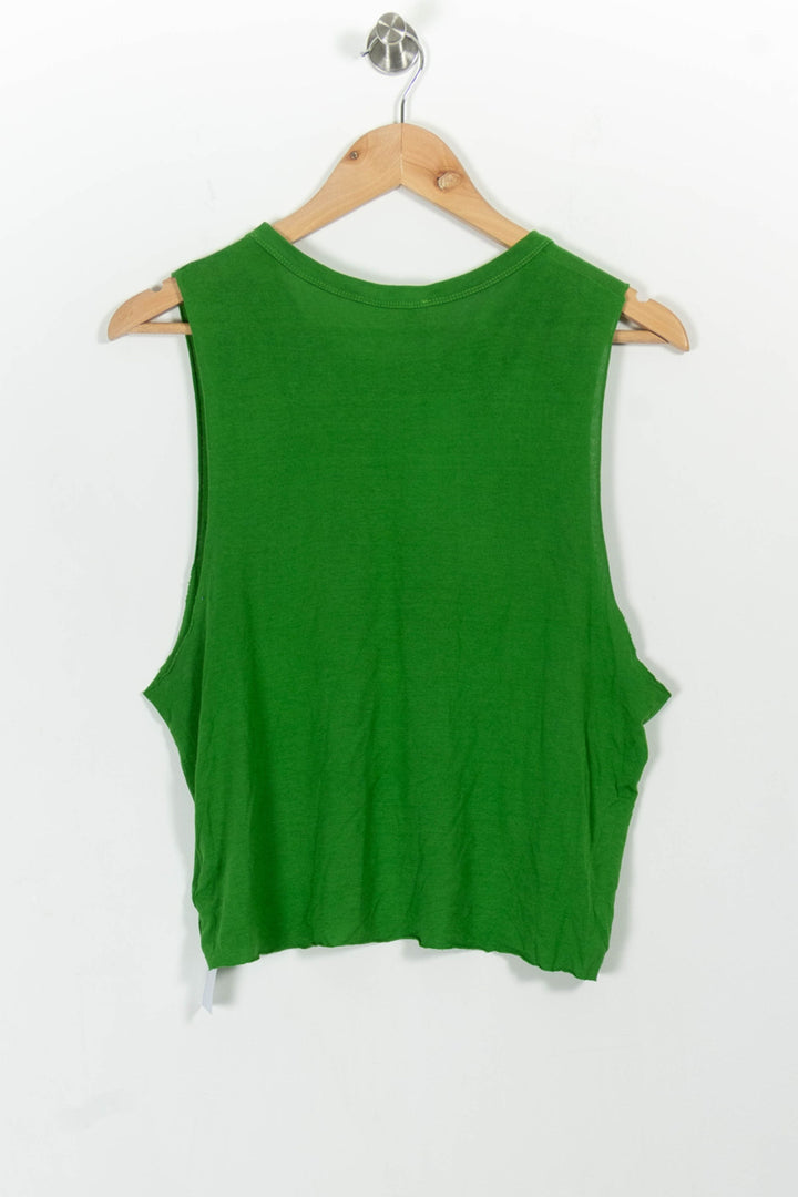 Débardeur Vert - Taille S/36 de la marque American Vintage | PARAD25802 - Vendu par Paradigme - Image 4