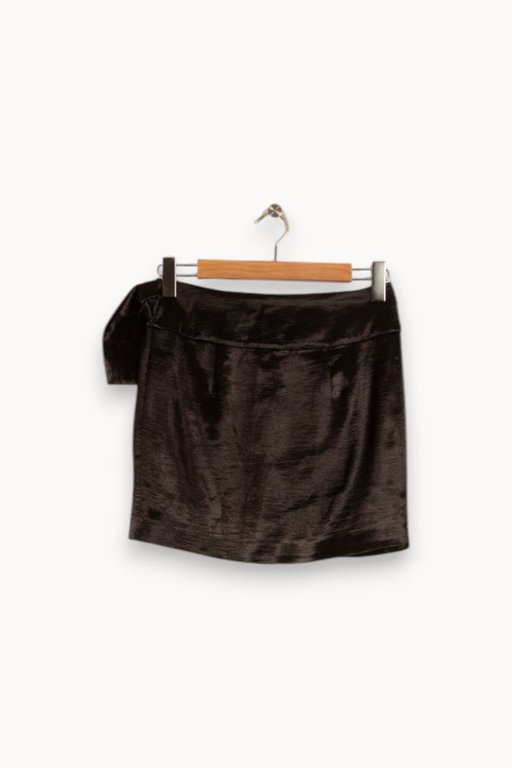 Jupe noire satinée - Taille S/36