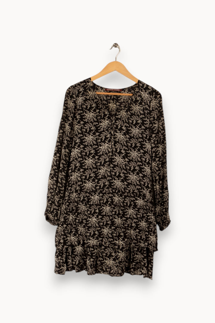 Robe noire et blanche - Taille XS/34