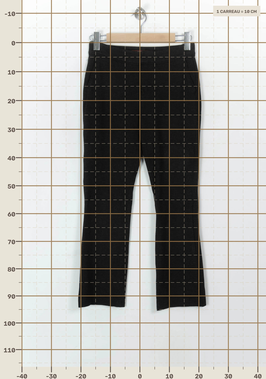 Pantalon Gris - Taille M/38 de la marque Comptoir des Cotonniers | PARAD25809 - Vendu par Paradigme - Image 4