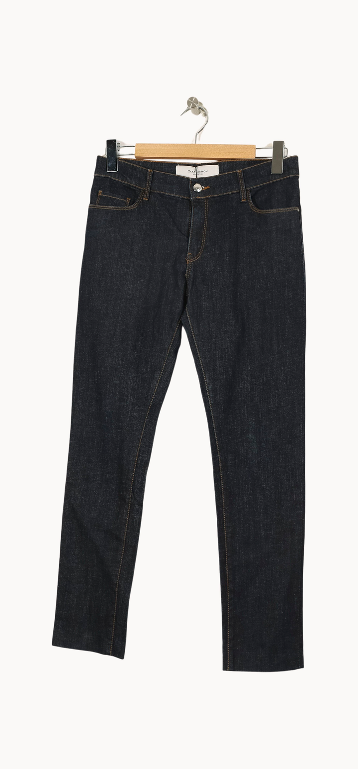 Jean Bleu - Taille L/40 de la marque Tara Jarmon | PARAD25837 - Vendu par Paradigme - Image 2
