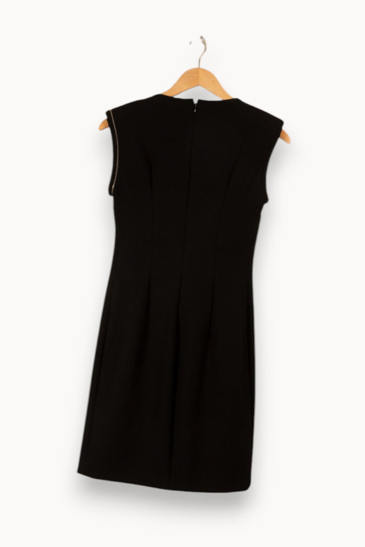 Robe Midi Noire - Taille S/36 de la marque Maje | PARAD25852 - Vendu par Paradigme - Image 4