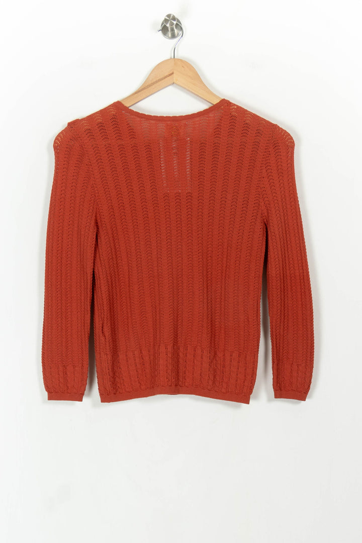 Pull Rouge - Taille S/36 de la marque Des petits hauts | PARAD25855 - Vendu par Paradigme - Image 4