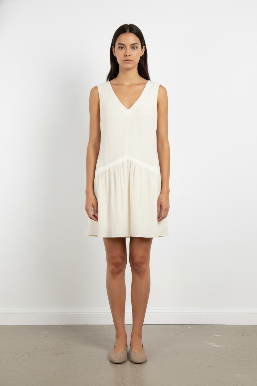 Robe Courte Blanche - Taille L/40