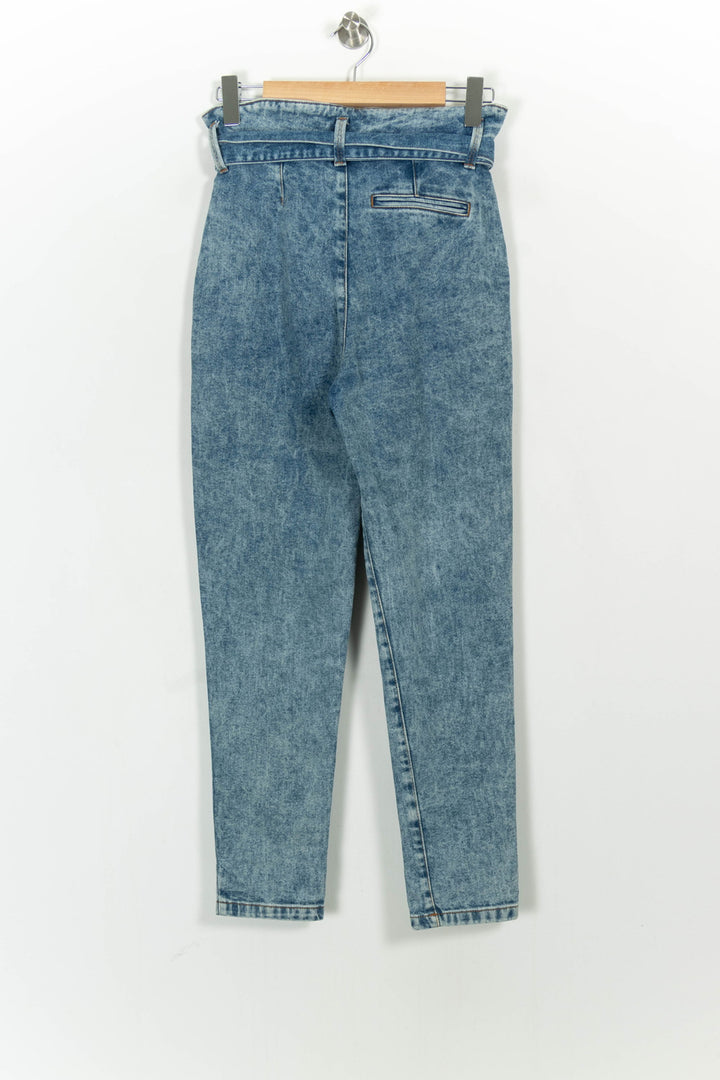 Jean Taille Haute Bleu - Taille XS/34 de la marque Sézane | PARAD25865 - Vendu par Paradigme - Image 4