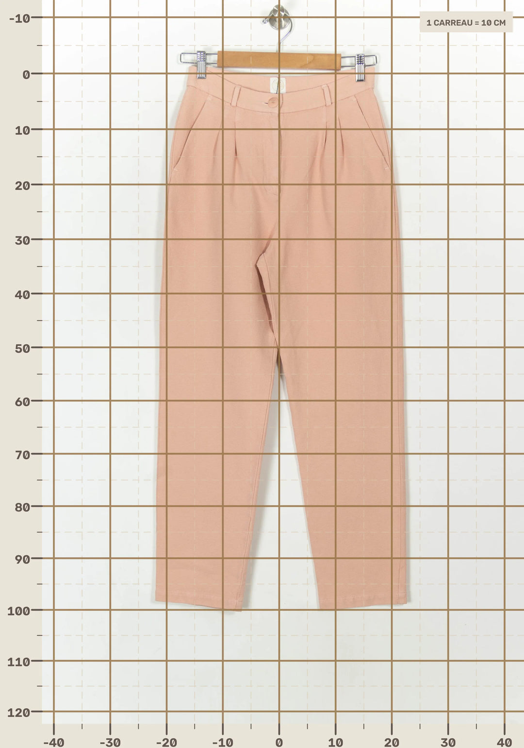 Pantalon Rose - Taille S/36 de la marque Des petits hauts | PARAD25875 - Vendu par Paradigme - Image 4