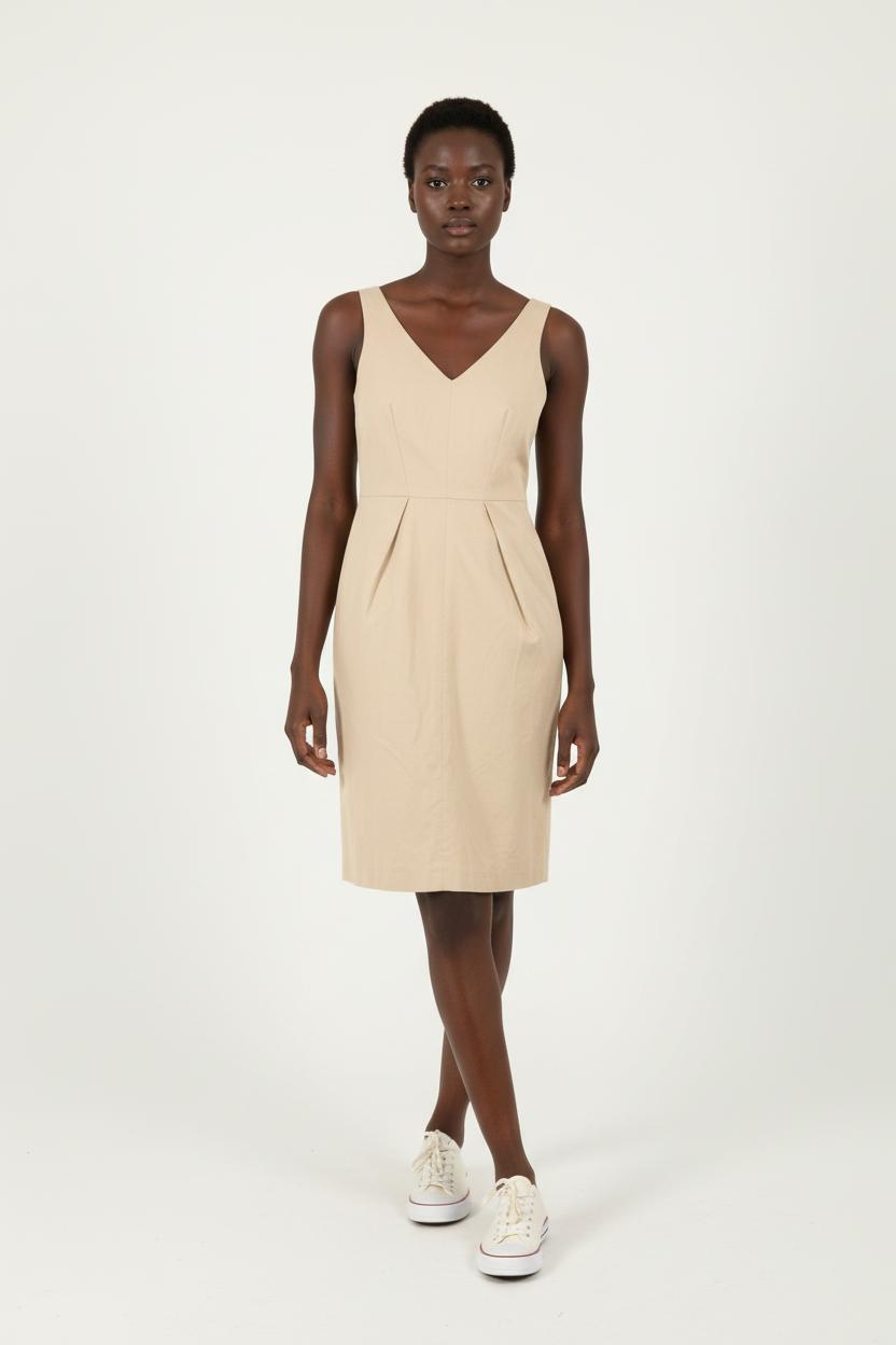 Robe beige - Taille S/36