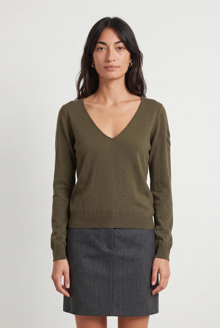 Pull Vert - Taille M/38 de la marque IKKS | PARAD25890 - Vendu par Paradigme - Image 1