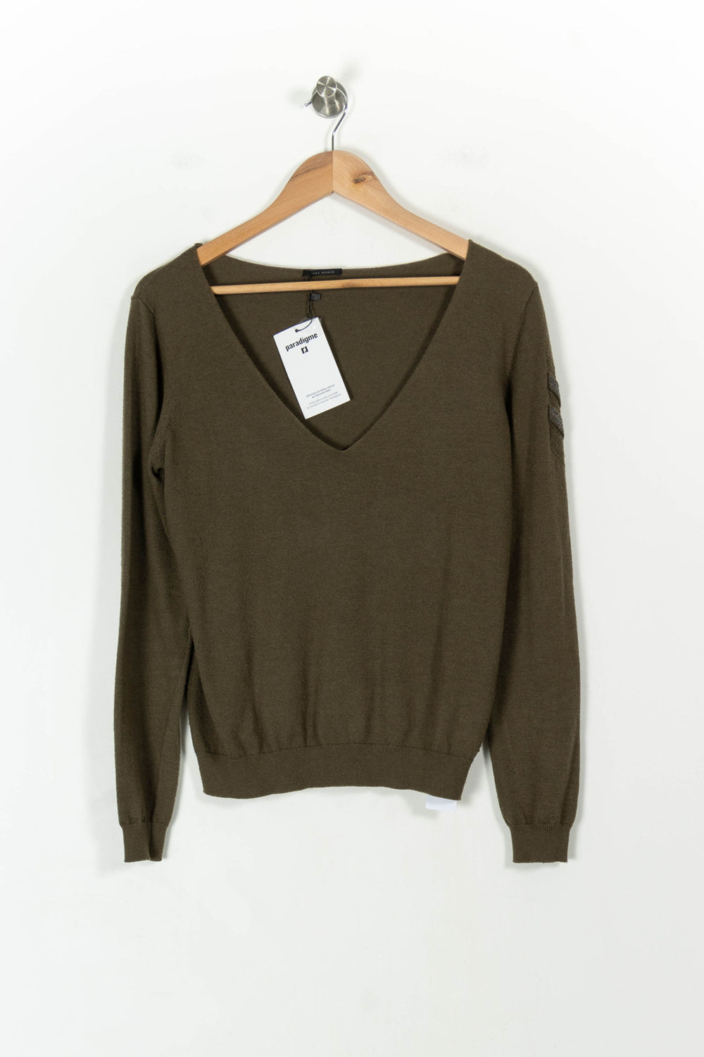 Pull Vert - Taille M/38 de la marque IKKS | PARAD25890 - Vendu par Paradigme - Image 2