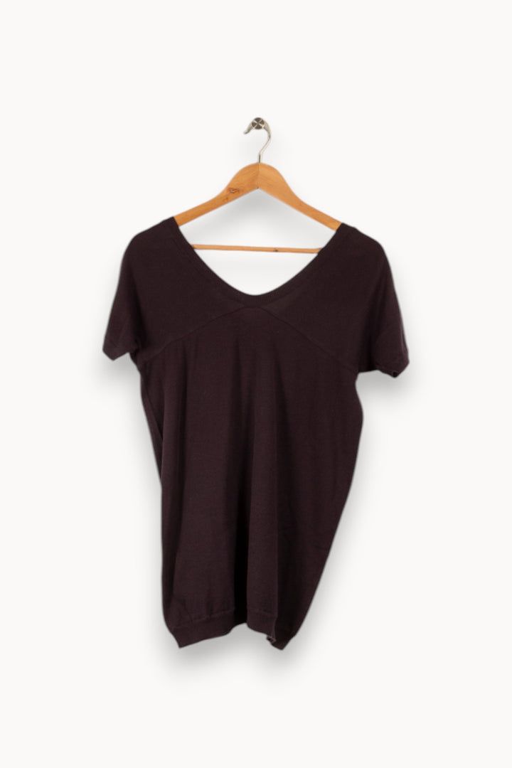 Top bleu foncé - Taille S/36