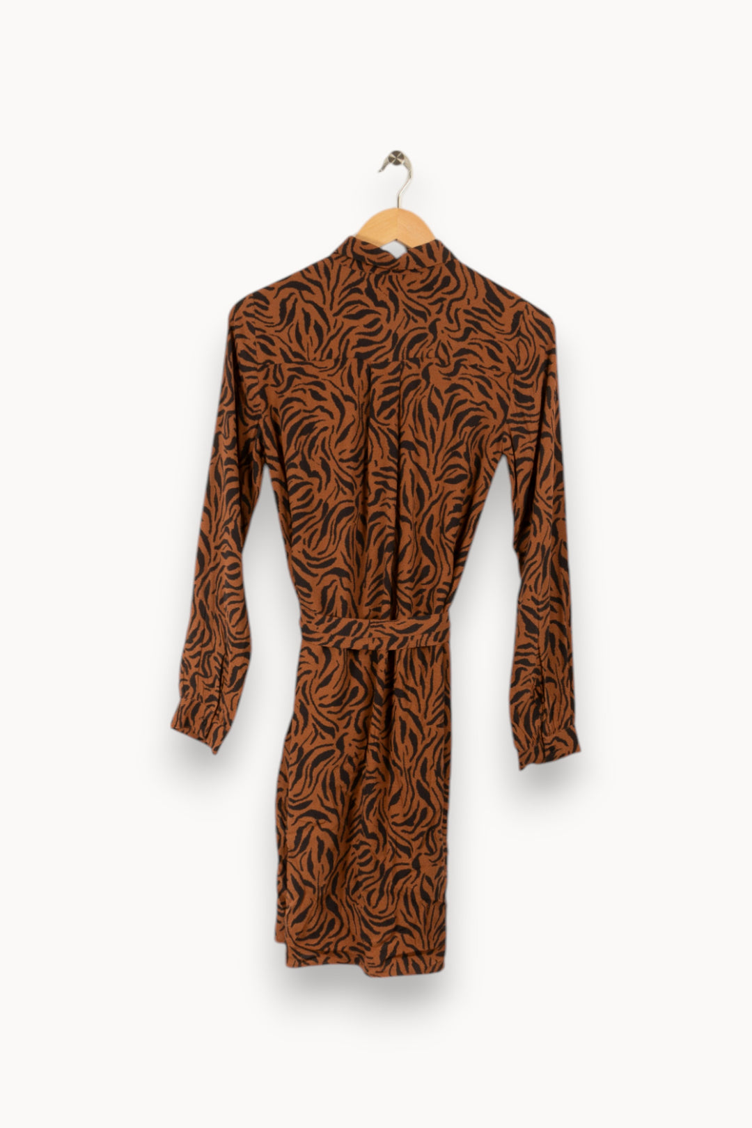 Robe marron et noire - Taille XS/34