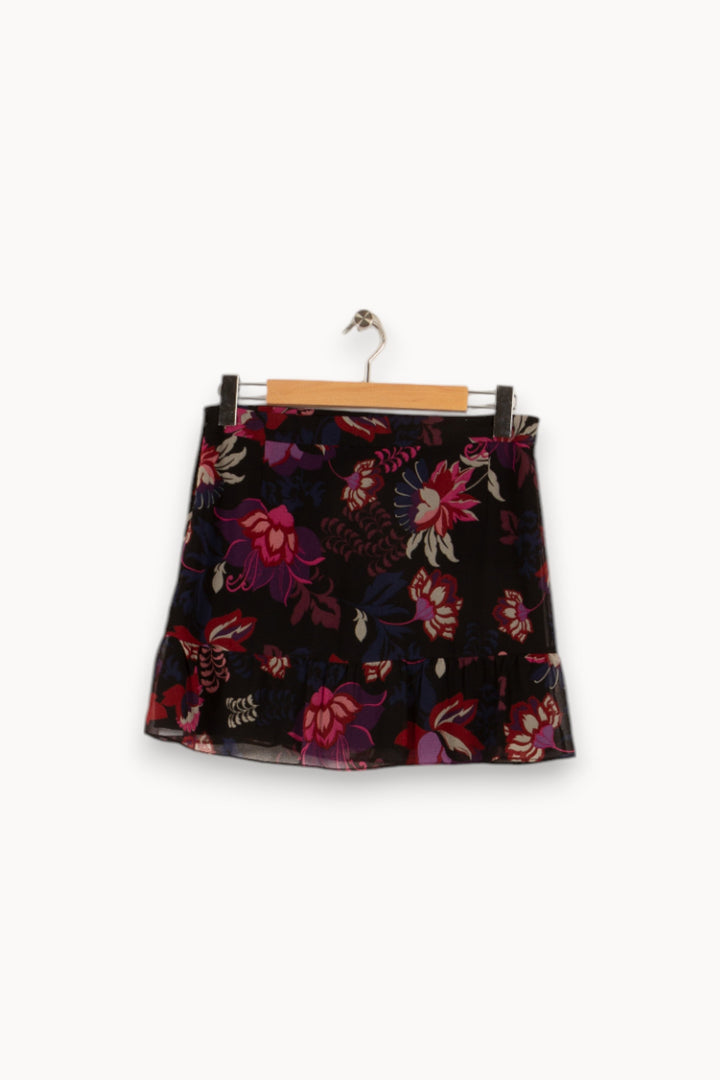 Jupe noire à motifs - Taille L/40