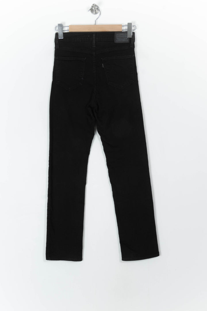 Jean Droit Noir - Taille M/38 de la marque Levi's | PARAD25967 - Vendu par Paradigme - Image 4
