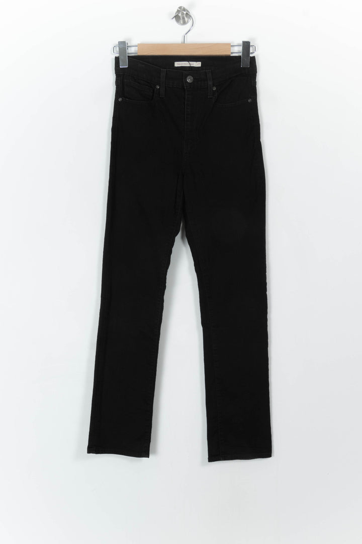 Jean Droit Noir - Taille M/38 de la marque Levi's | PARAD25967 - Vendu par Paradigme - Image 2