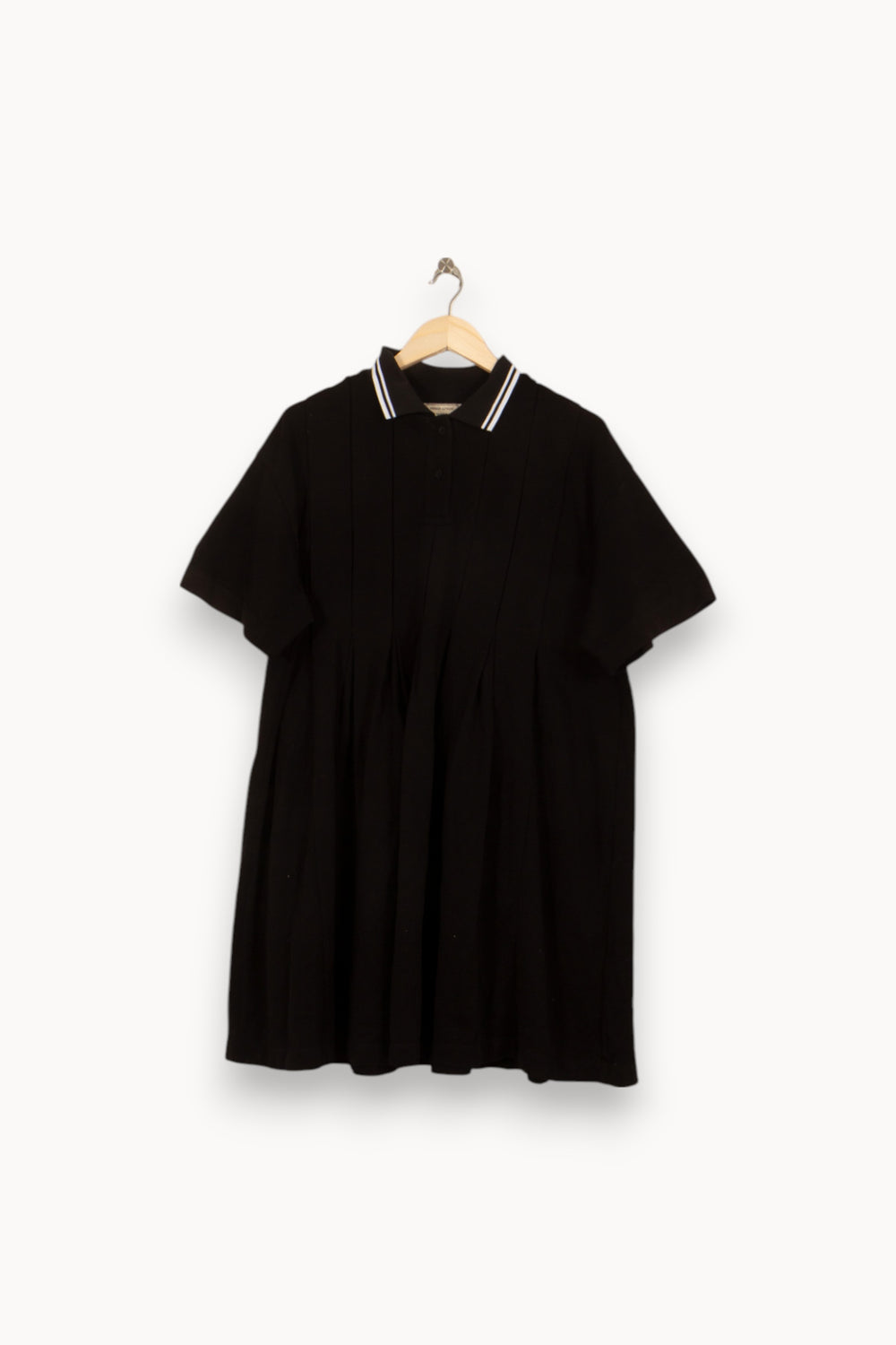 Robe Polo Noire - Taille M/38 de la marque Maison Kitsuné | PARAD25973 - Vendu par Paradigme - Image 2