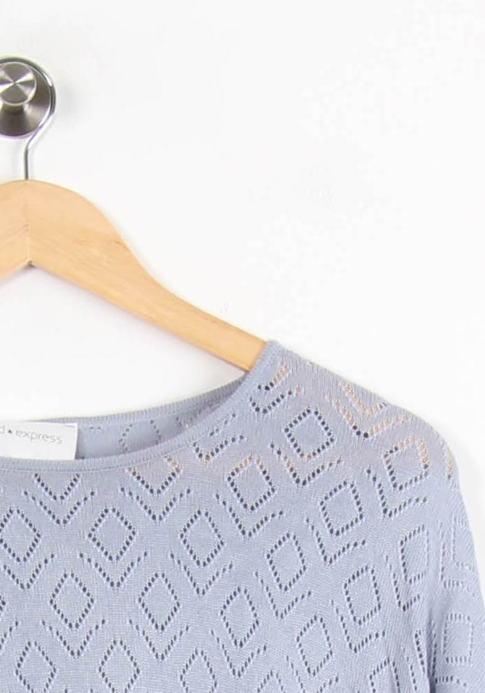 Pull Bleu - Taille S/36 de la marque Sud express | PARAD26019 - Vendu par Paradigme - Image 3