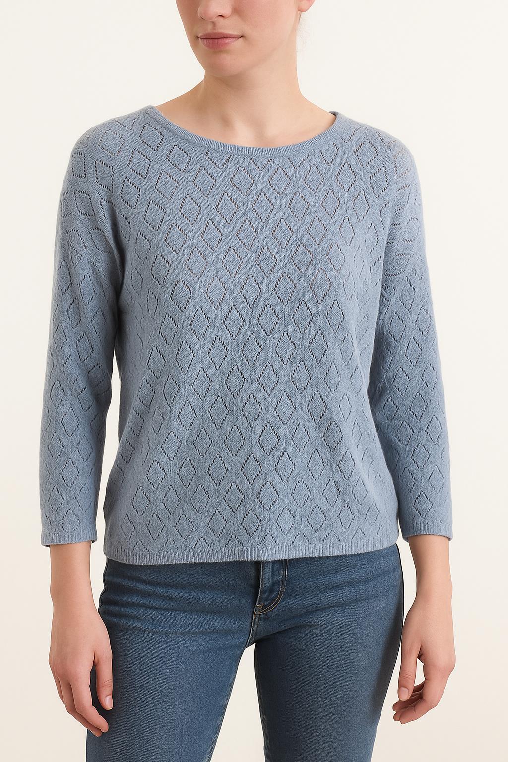 Pull Bleu - Taille S/36 de la marque Sud express | PARAD26019 - Vendu par Paradigme - Image 1