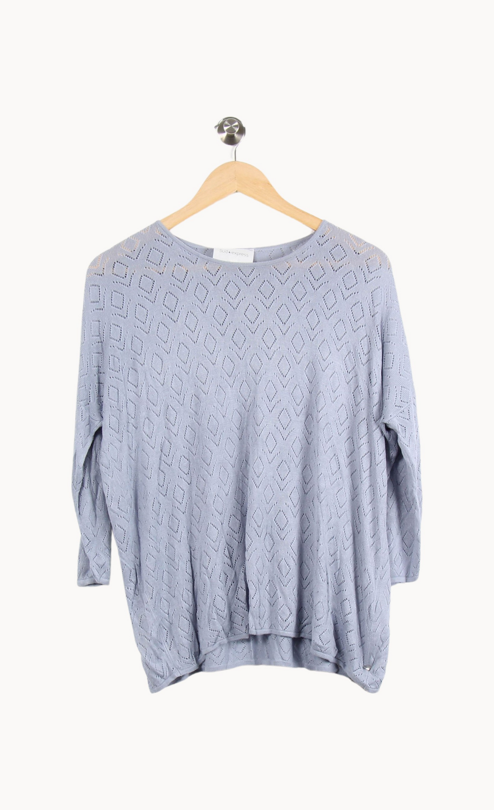 Pull Bleu - Taille S/36 de la marque Sud express | PARAD26019 - Vendu par Paradigme - Image 2