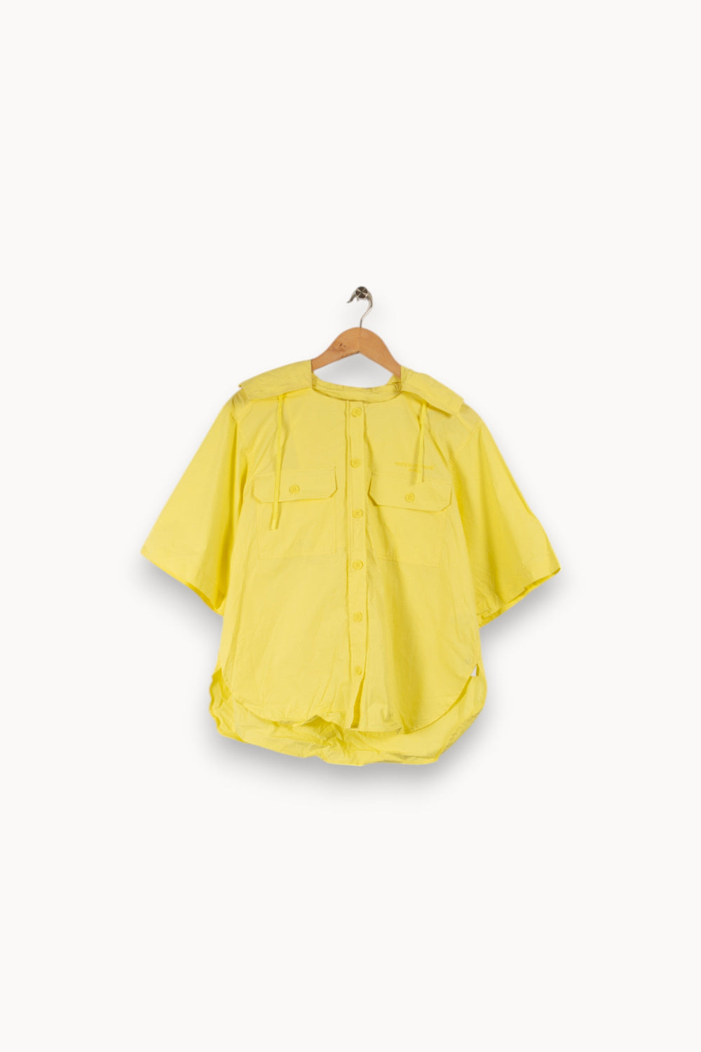 Chemise à capuche jaune - Taille M/38