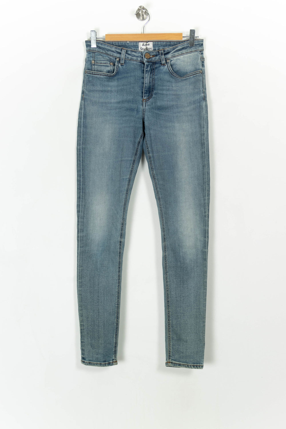 Jean Slim Bleu - Taille M/38 de la marque Acne Studios | PARAD26043 - Vendu par Paradigme - Image 2