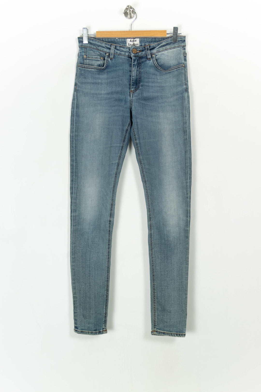 Jean Slim Bleu - Taille M/38 de la marque Acne Studios | PARAD26043 - Vendu par Paradigme - Image 2