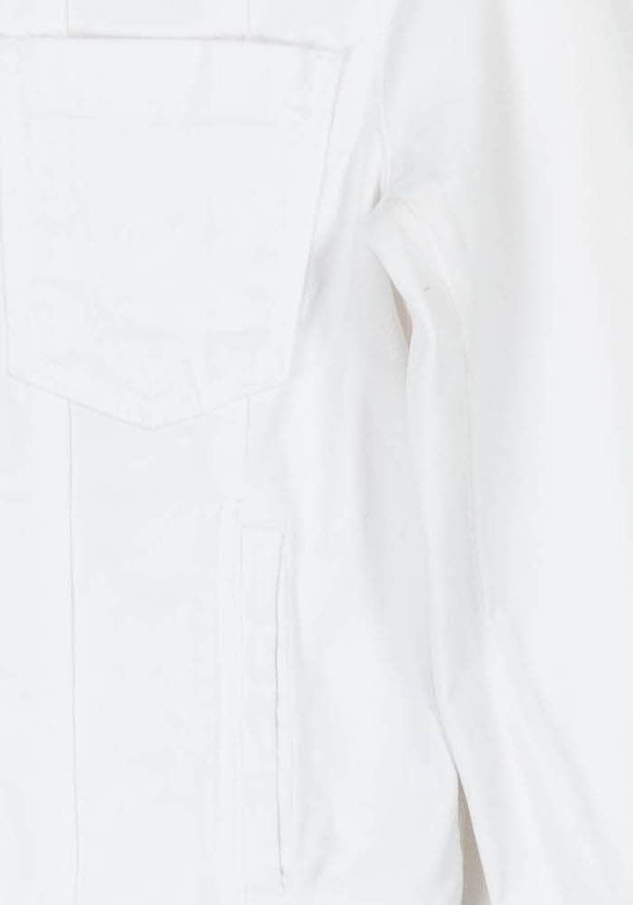 Veste en Jean Blanche - Taille S/36 de la marque Zadig&Voltaire | PARAD26097 - Vendu par Paradigme - Image 3