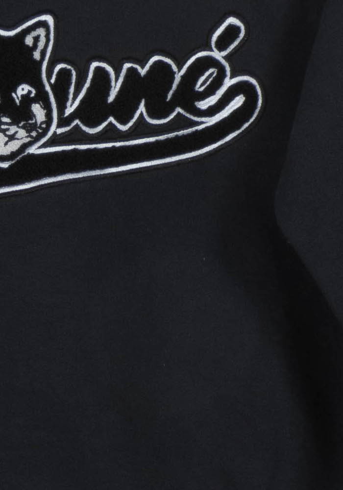 Sweatshirt Noir - Taille M/38 de la marque Maison Kitsuné | PARAD26098 - Vendu par Paradigme - Image 3