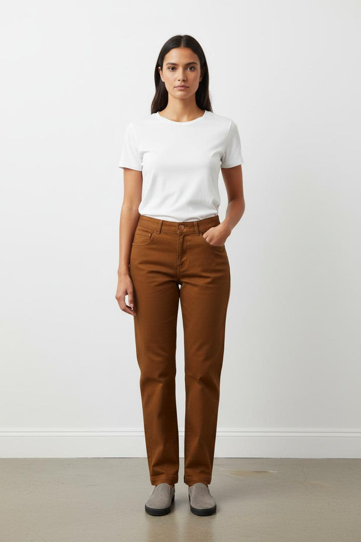 Jean Marron - Taille S/36