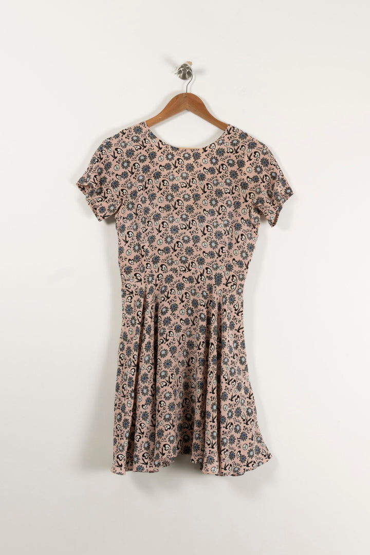 Robe Rose - Taille S/36 de la marque Sandro | PARAD26121 - Vendu par Paradigme - Image 2
