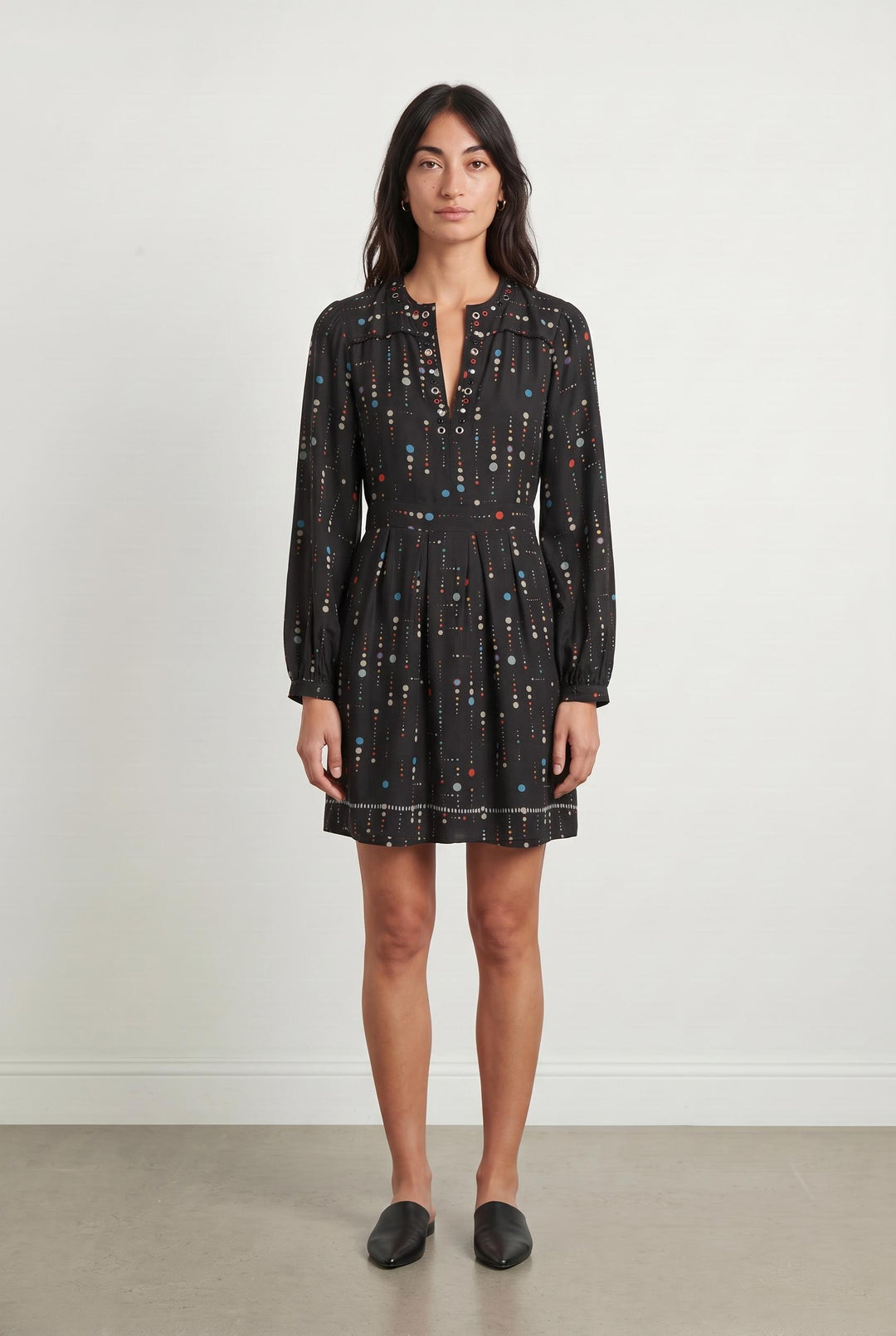 Robe Noire et Multicolore - Taille M/38 de la marque Isabel Marant | PARAD26125 - Vendu par Paradigme - Image 1