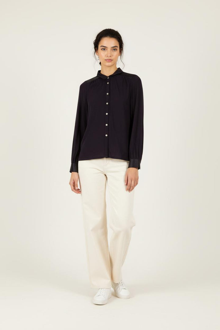 Chemise bleu foncé - Taille XS/34