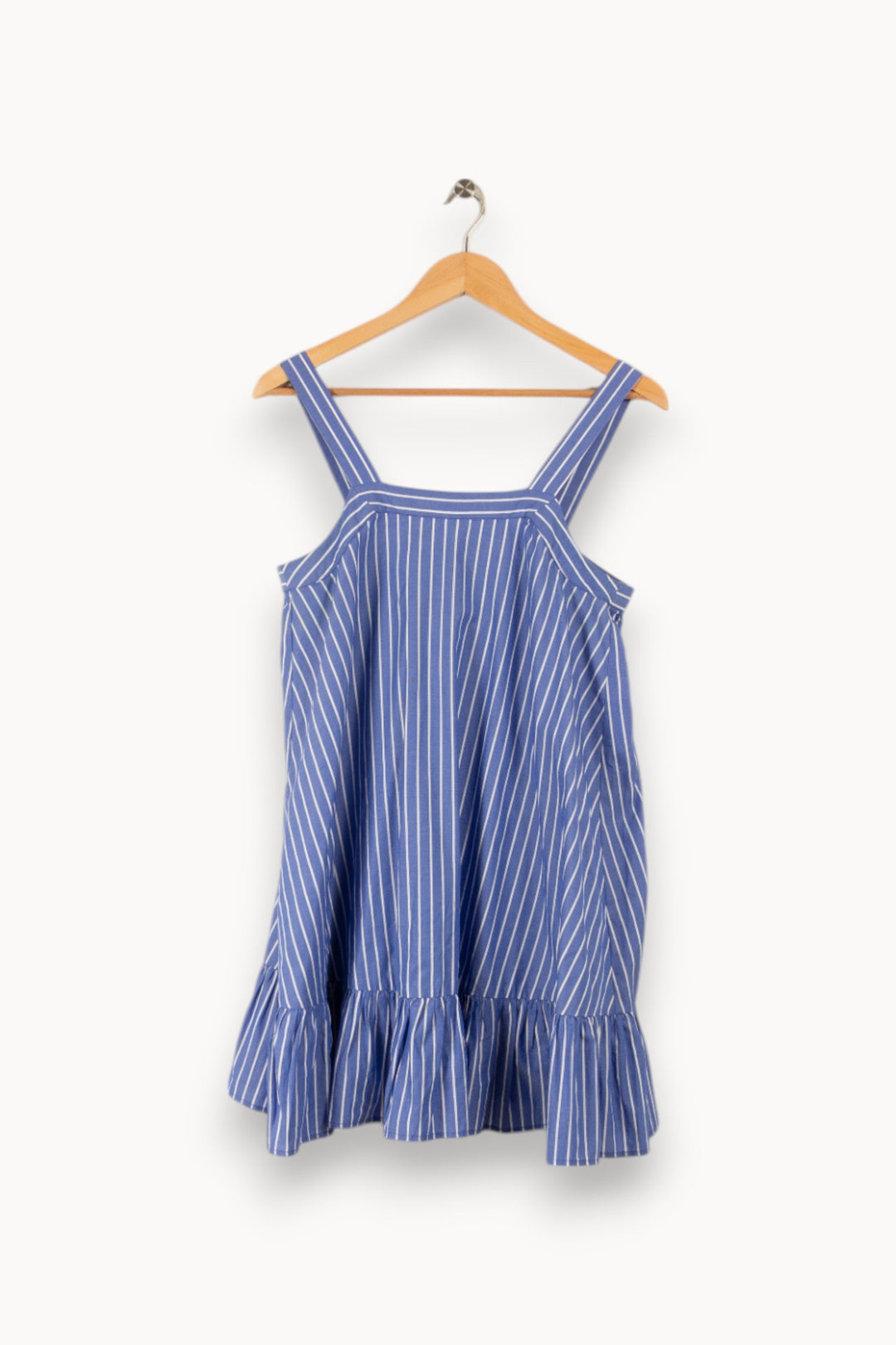 Robe bleue à rayures blanches - Taille XS/34