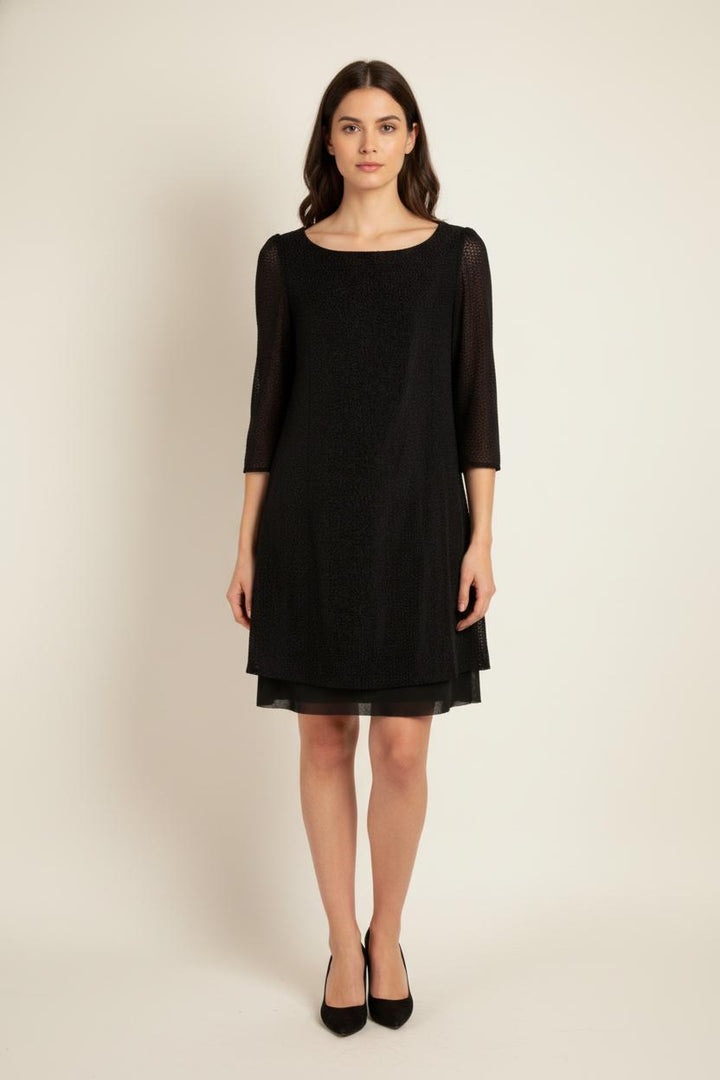 Robe noire/violette - Taille S/36