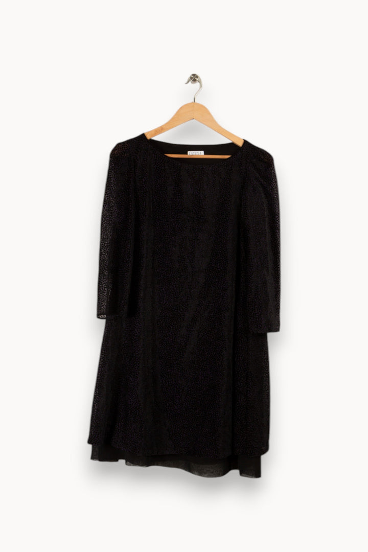Robe noire/violette - Taille S/36